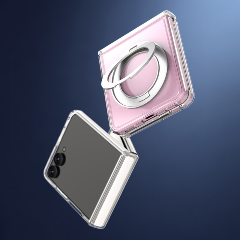 Araree Duple 360 Magsafe Stand Cover For Z Flip 8-Clear