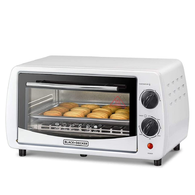 Black&Decker Double Glass Toaster Oven 9L