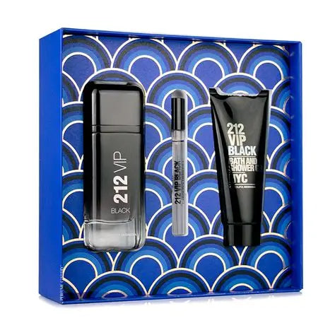 Carolina Herrera Men's 212 Vip Black Gift Set