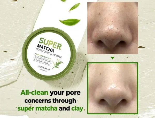 SOME BY MI SUPER MATCHA PORE CLEAN CLAY MASK–  100 g