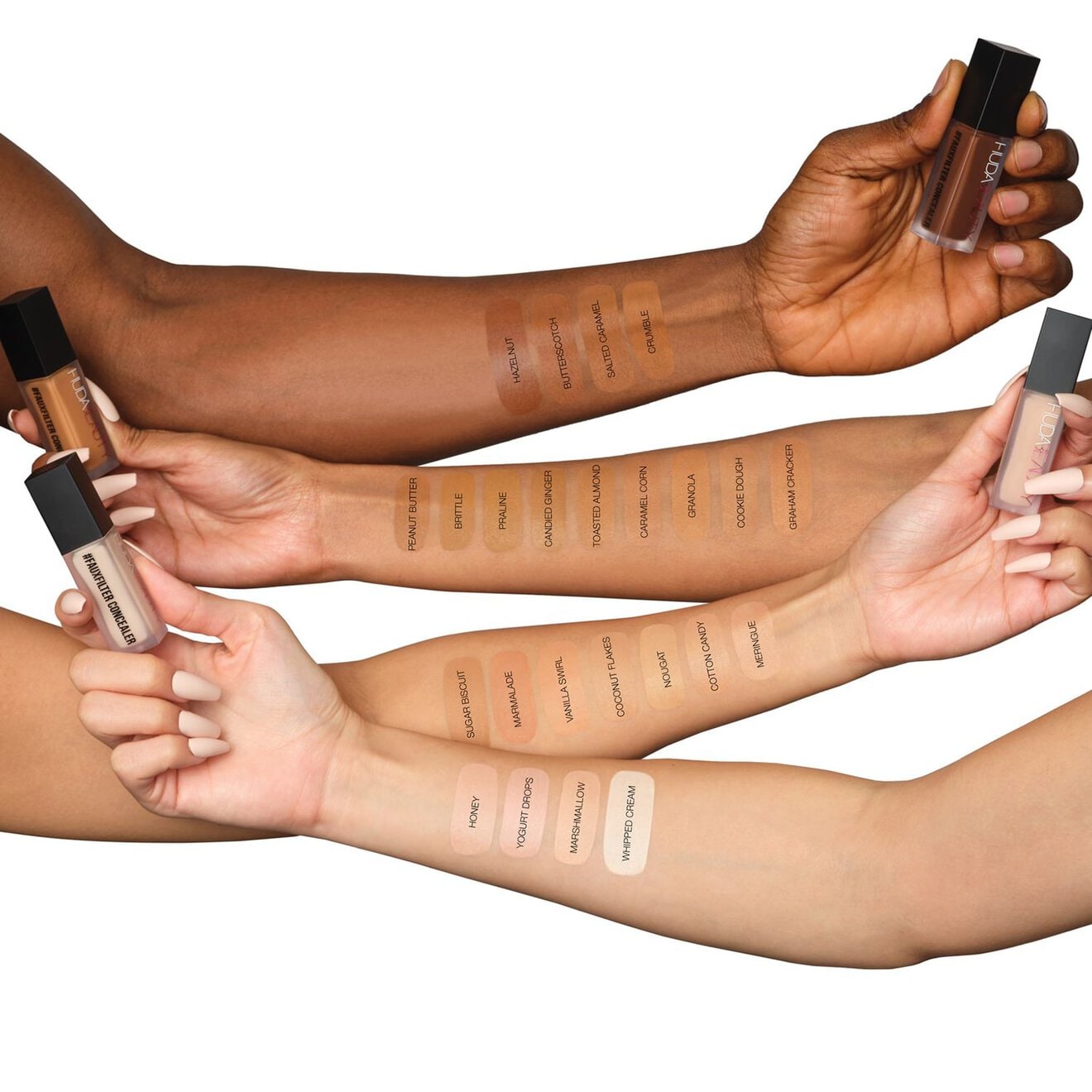 Huda Beauty FauxFilter Luminous Matte Liquid Concealer - 9ml - Crumble 7.1
