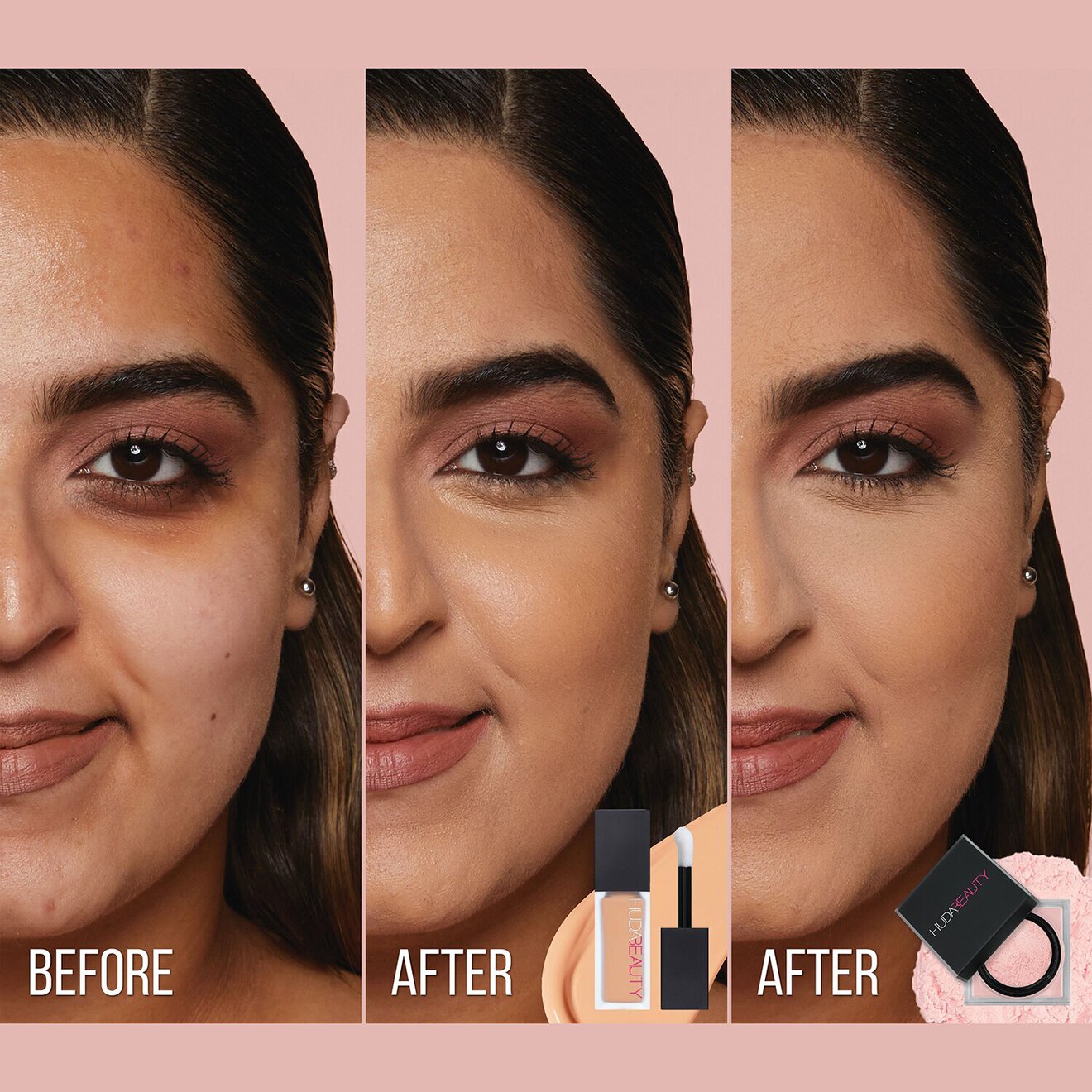 Huda Beauty FauxFilter Luminous Matte Liquid Concealer - 9ml - Salted Caramel 7.3