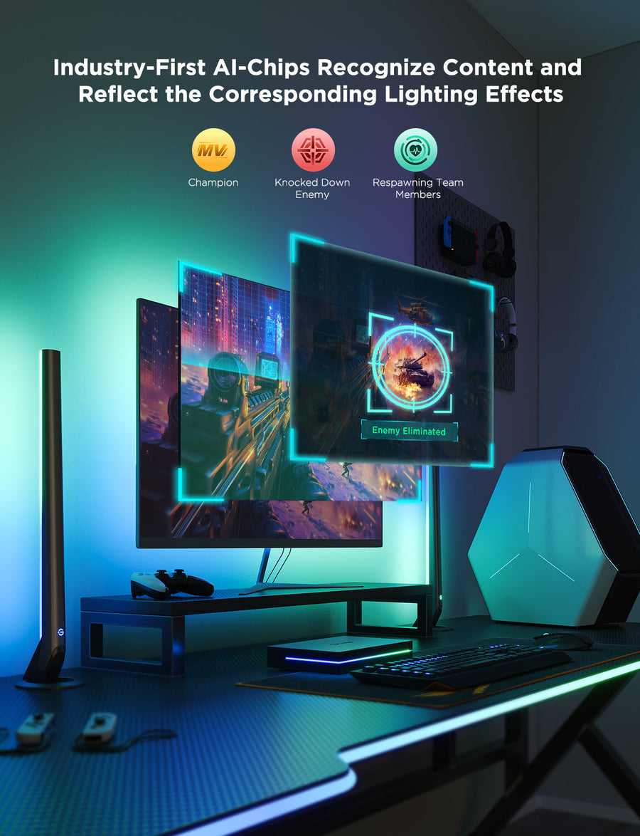 Govee AI Sync Box Kit for 55-65 inch TV's - H8604B12