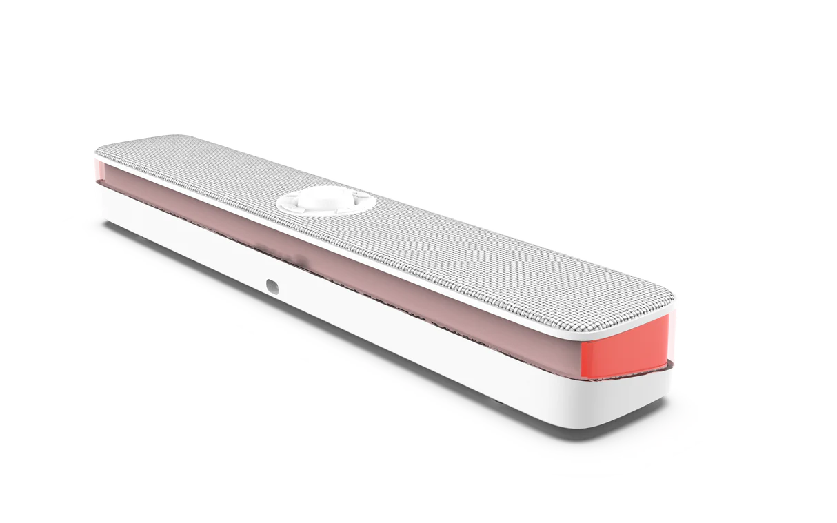 Sades Posevolt SA-SP01-W compact Desktop Soundbar with 6 RGB Modes - White