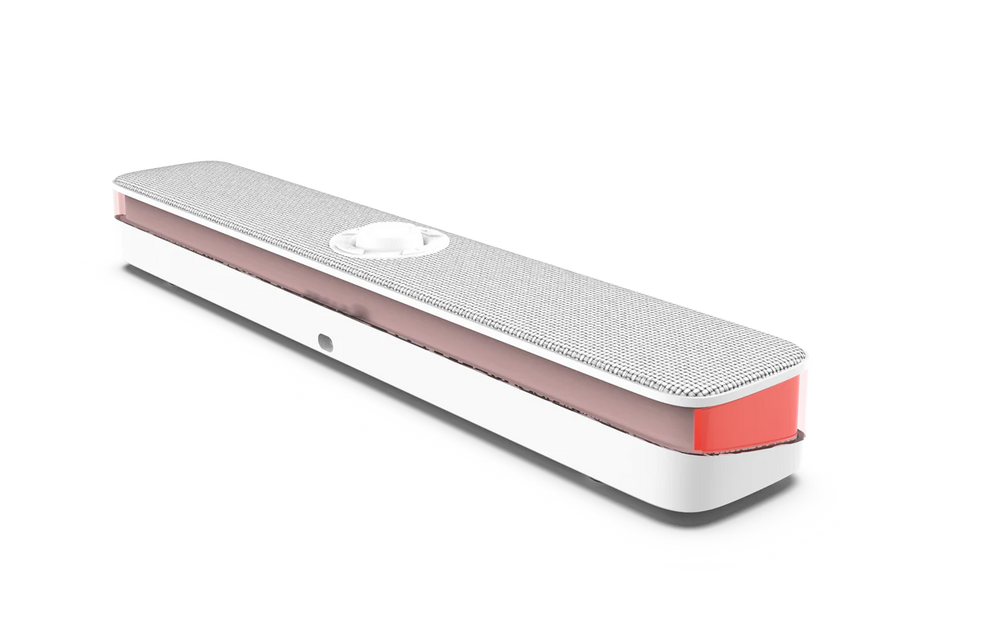 Sades Posevolt SA-SP01-W compact Desktop Soundbar with 6 RGB Modes - White