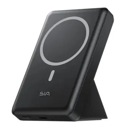 SIA PB2001 10000mAh wireless with holder 38.5WH BLK