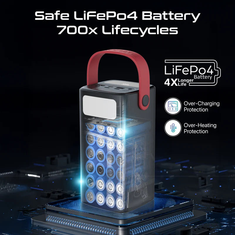 Promate PowerMine-80Pro  80000mAh High-Capacity 100W Ultra-Fast-Charging Power Pack