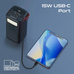 Promate PowerMine-80Pro  80000mAh High-Capacity 100W Ultra-Fast-Charging Power Pack