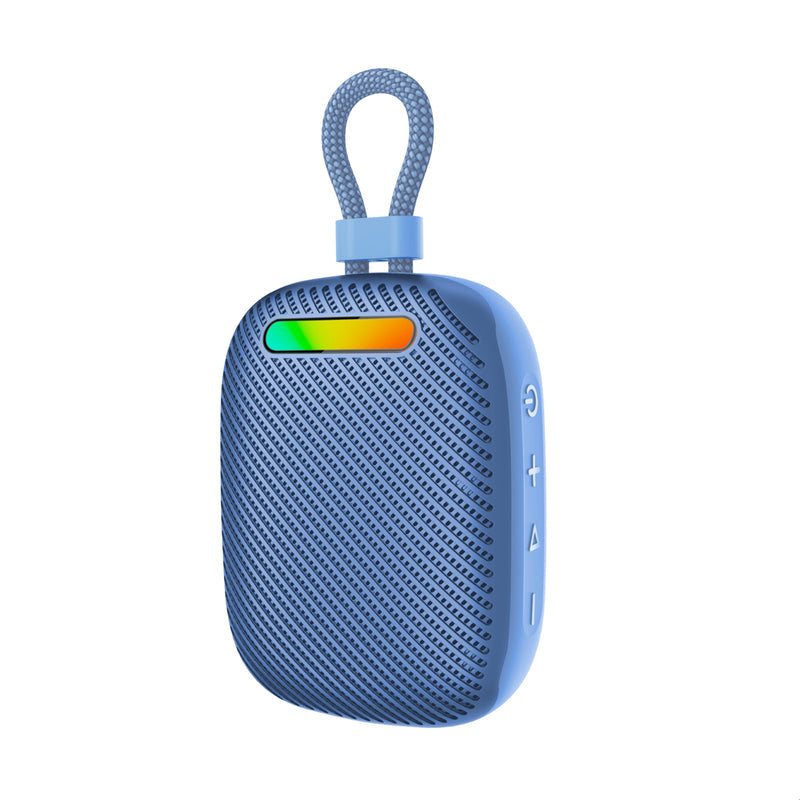Promate CrystalSound™ 7W High-Definition Wireless Speaker, 7W High Definition Sound ,Blue