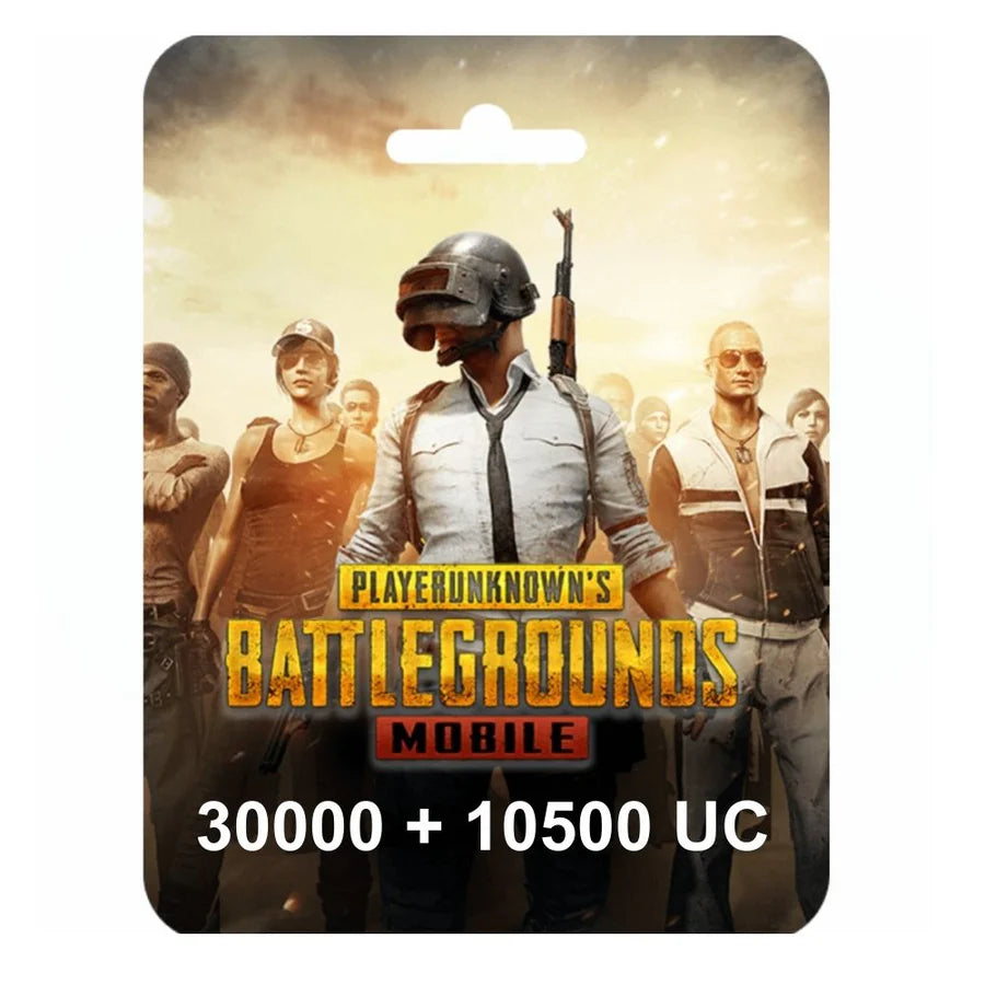 Pubg E-Card PUBG Game Point - (30000 + Free 10500 UC) - 500