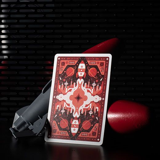 Bicycle Retro Rocket Playing Cards