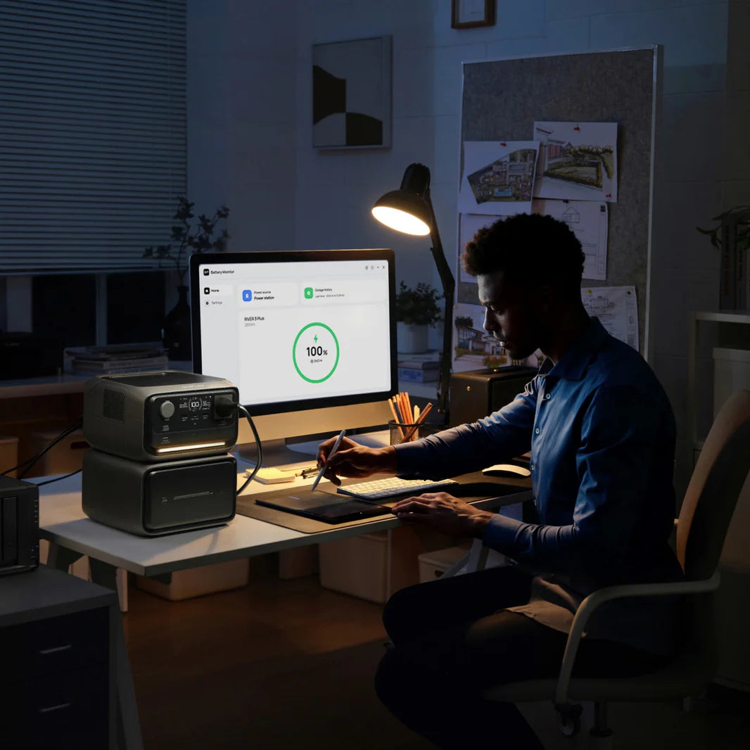 EcoFlow RIVER 3 Plus Portable Power Station | 1200W