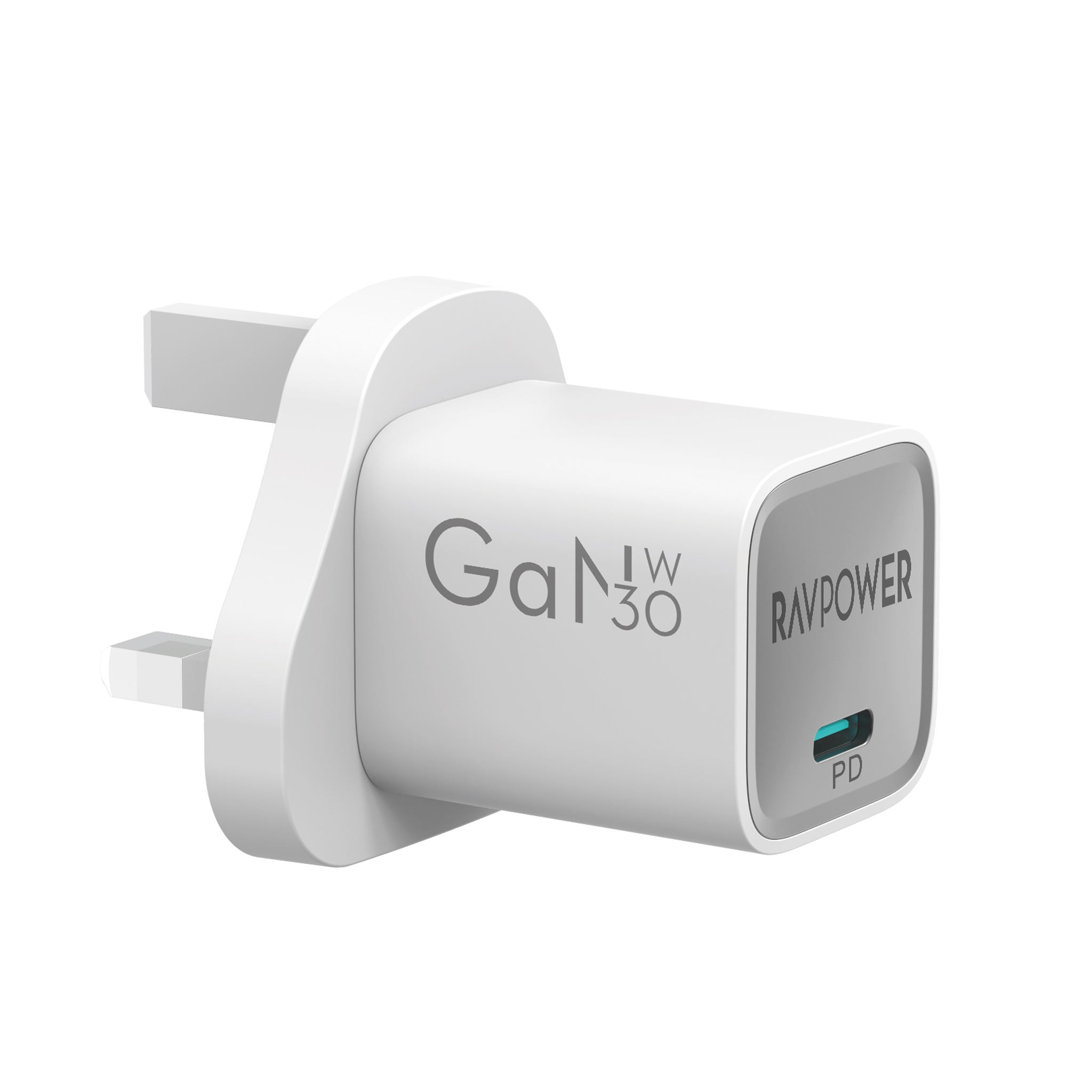 RAVPower RP-PC1056 Mini PD30W  GaN type C Charger green