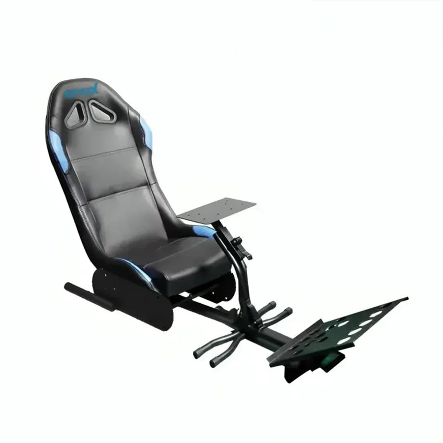 GAMAX Sporty Gaming Racing Seat – Blue & Black (installation not included)