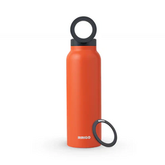 RINGO WATER BOTTLE 32 OZ SCREW LID / BOOSTER RING - ORANGE