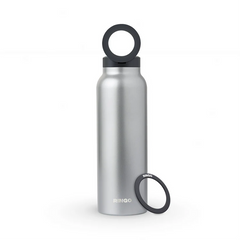 RINGO WATER BOTTLE  32 OZ  SCREW LID / BOOSTER RING, STAINLESS