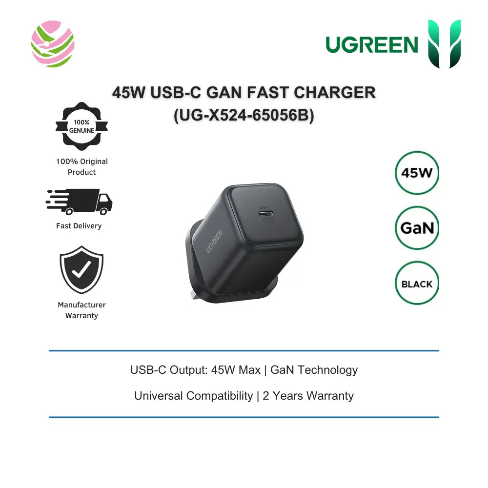 UGREEN Charger USB-C 3-Port 45W