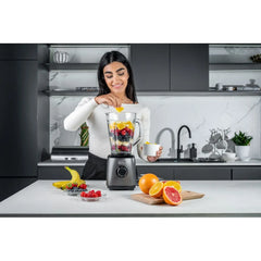Black & Decker Blender + Grinder Premium  500W - 1.5L Glass Jar