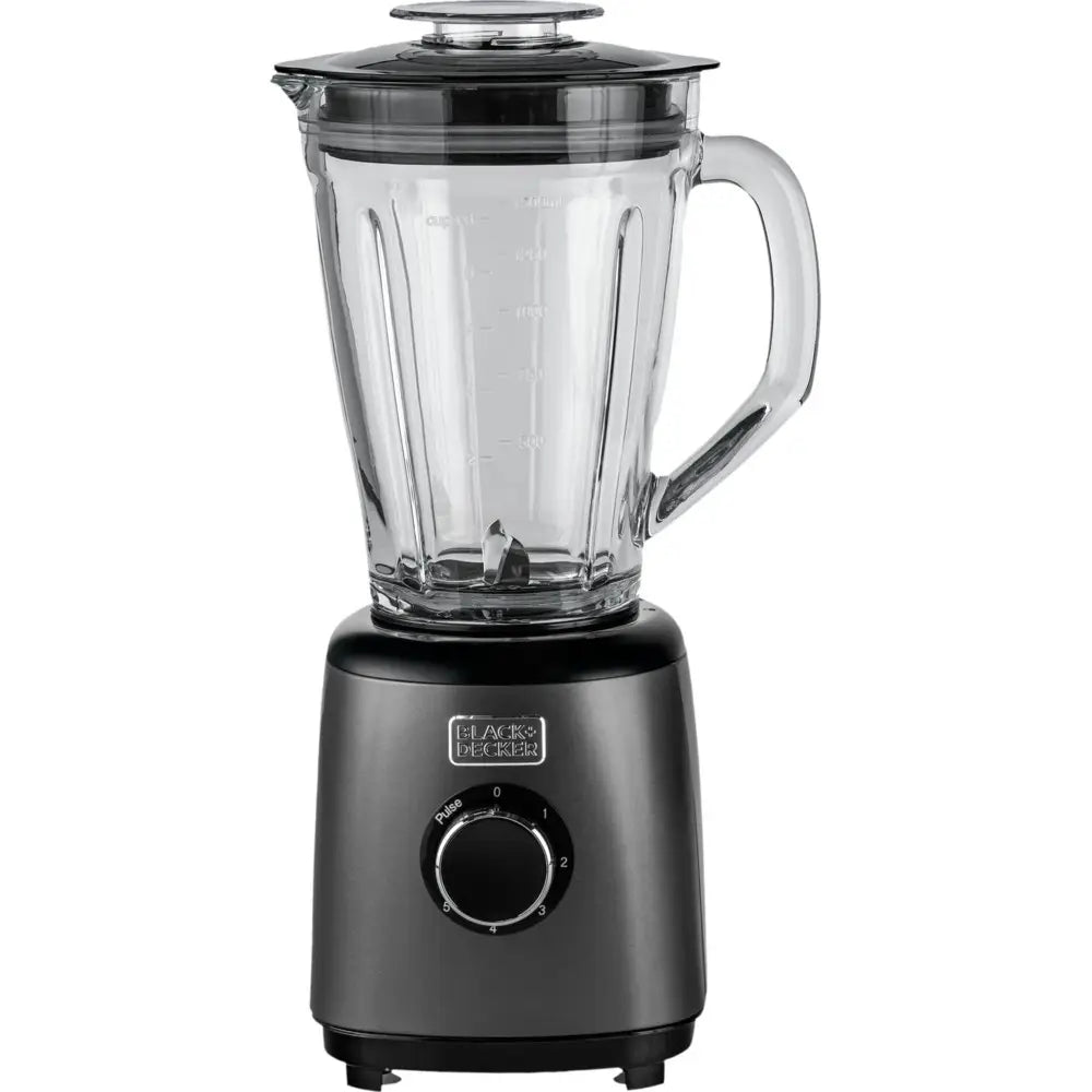 Black & Decker Blender + Grinder Premium  500W - 1.5L Glass Jar