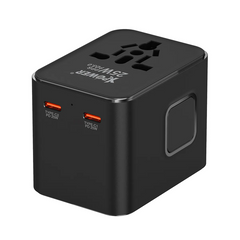 XPower TA3B 25W 4 Output PD 3.0/PPS Travel Adapter - Black