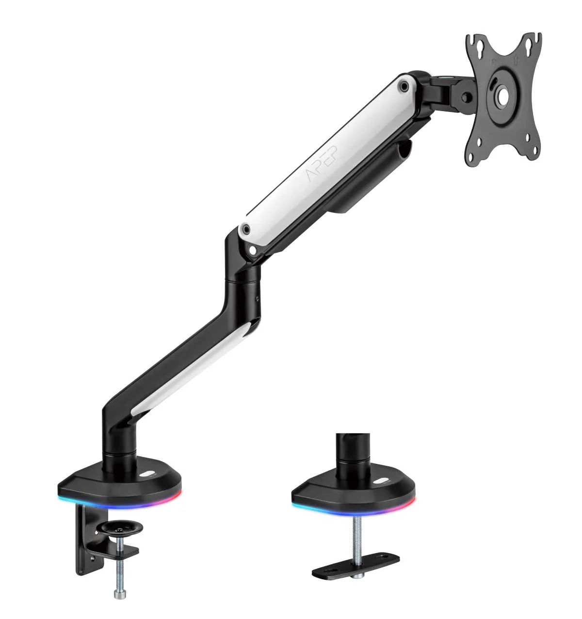 Sades Apep SA-MA02 Single Monitor Mount Arm (Max size 32"/9KG Per ARM) - White