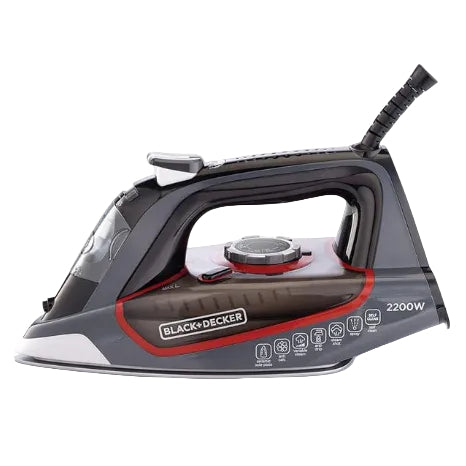 Black&Decker Steam Iron w Ceramic Soleplate 2200W