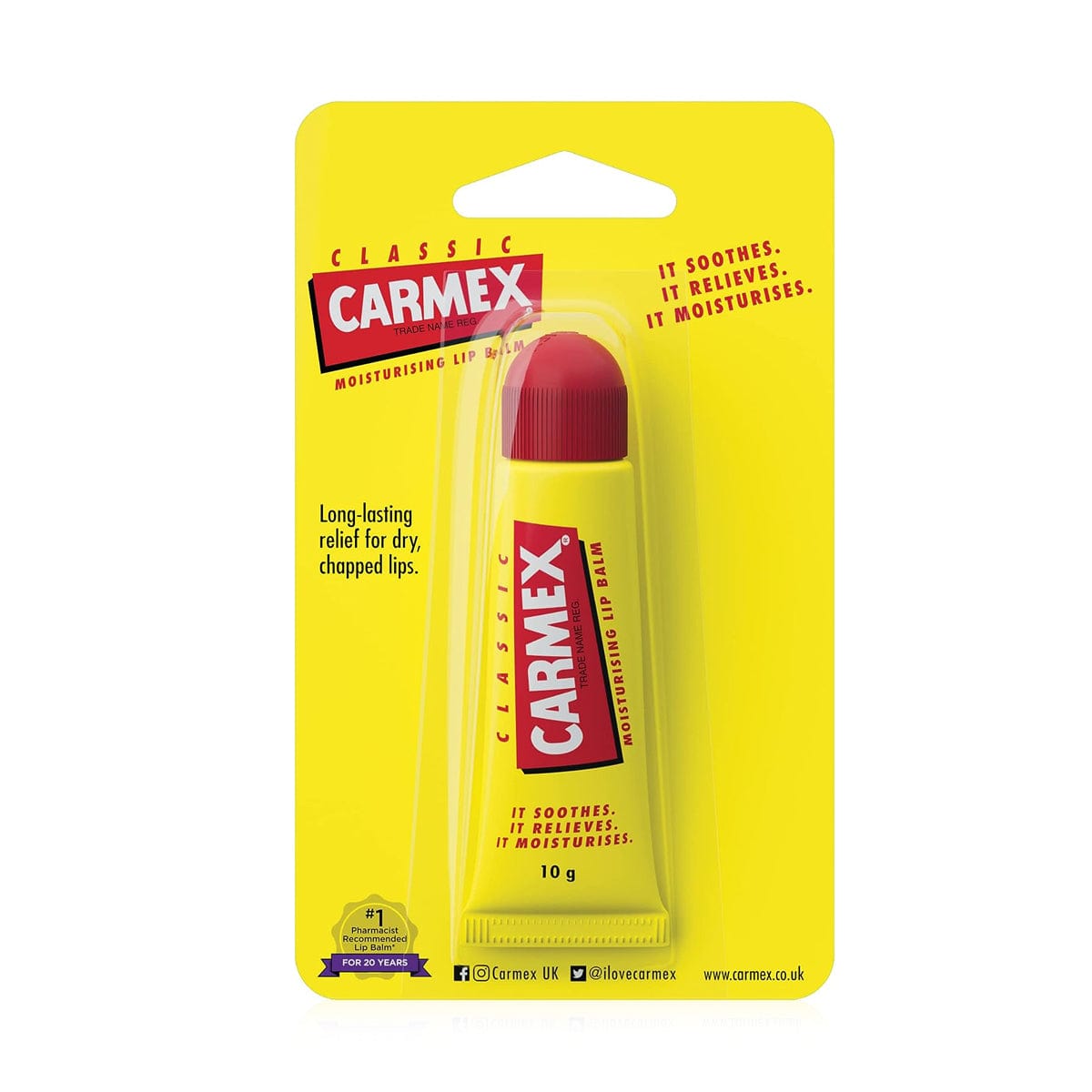 Carmex Original Lip Balm Tube - 10g