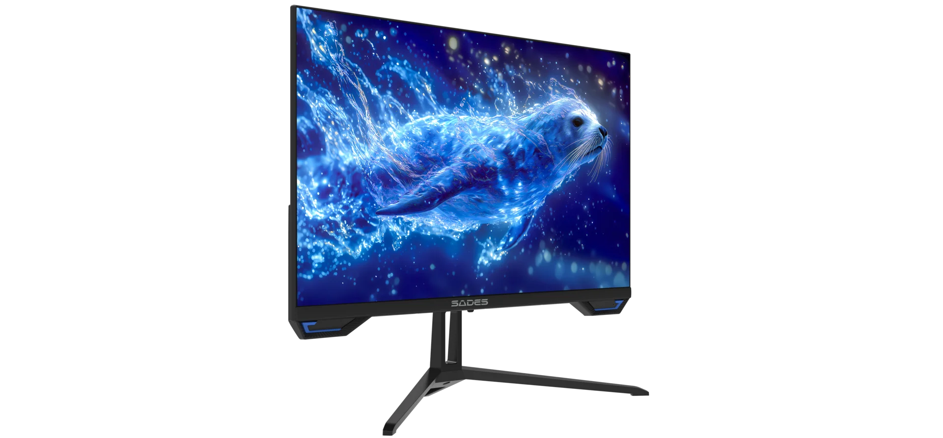 SADES SL-Sealion-27 PLUS SA-F05F27B 27" FHD, 180Hz, HDMI 2.1 Flat IPS Gaming Monitor - Black