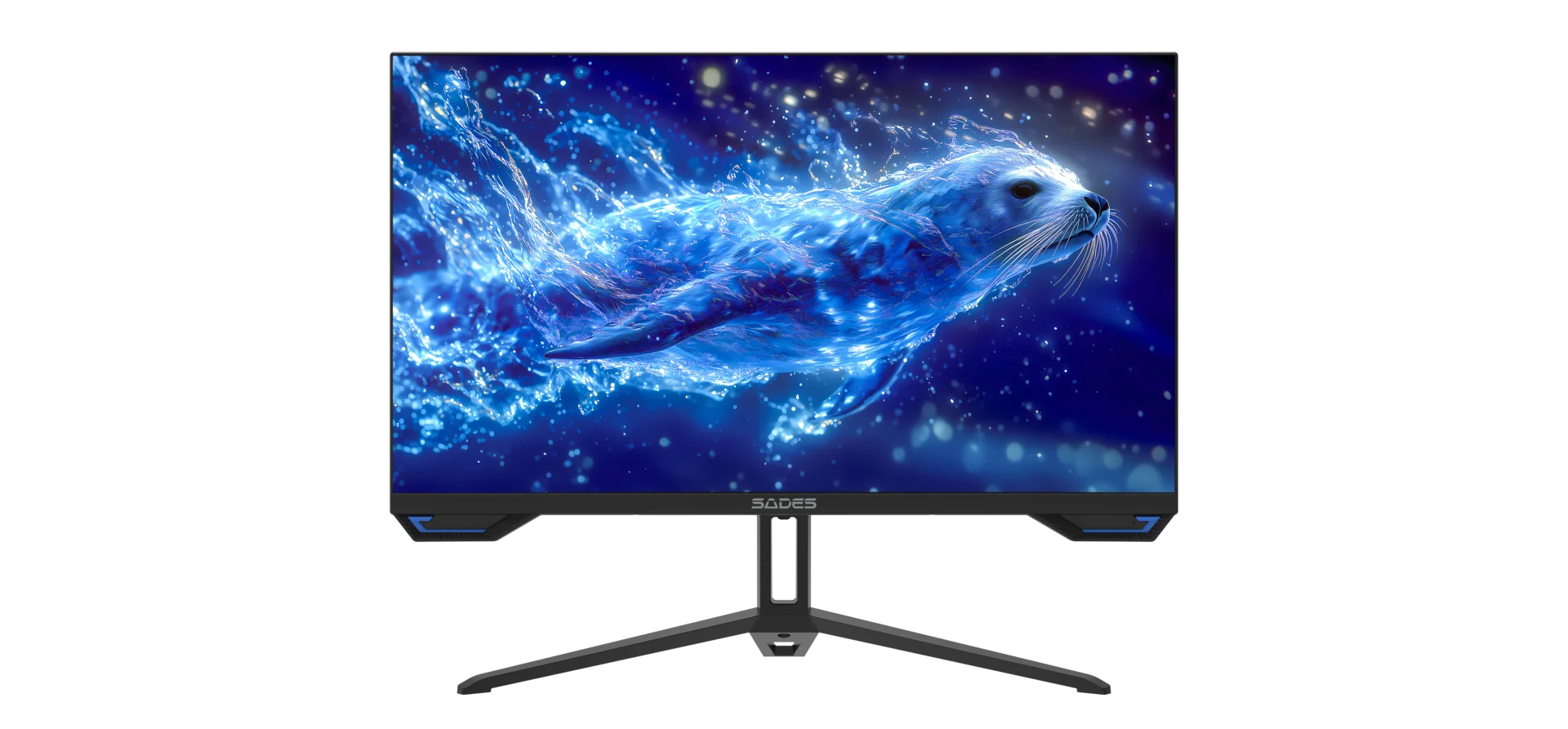 SADES SL-Sealion-27 PLUS SA-F05F27B 27" FHD, 180Hz, HDMI 2.1 Flat IPS Gaming Monitor - Black