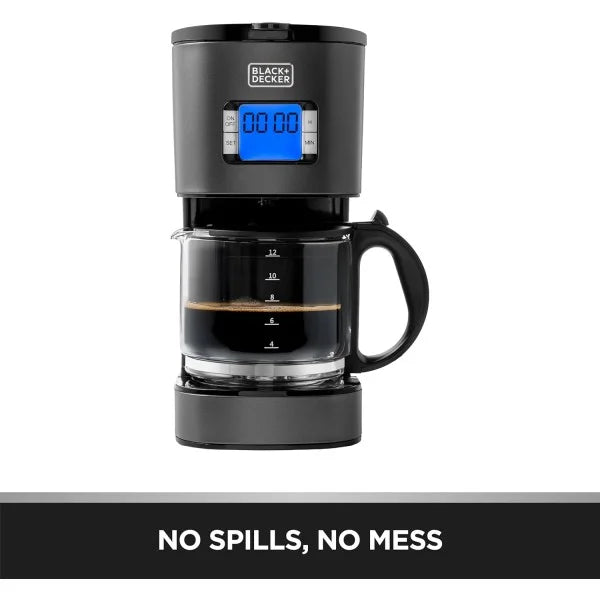 Premium Coffee Machine, 12 Cubs 1.5L