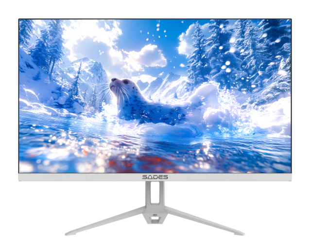 SADES SD-Seal SA-F05F22W V2 22" FHD, 144Hz Refresh Rate, 1ms Response Time, HDMI 2.1 Flat VA Gaming Monitor - White
