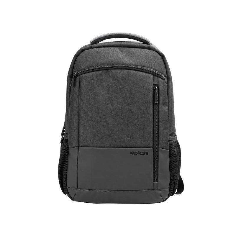 Promate - Satchel-BP SleekComfort™ 15.6" Laptop Backpack With Multiple Pockets ,BLACK