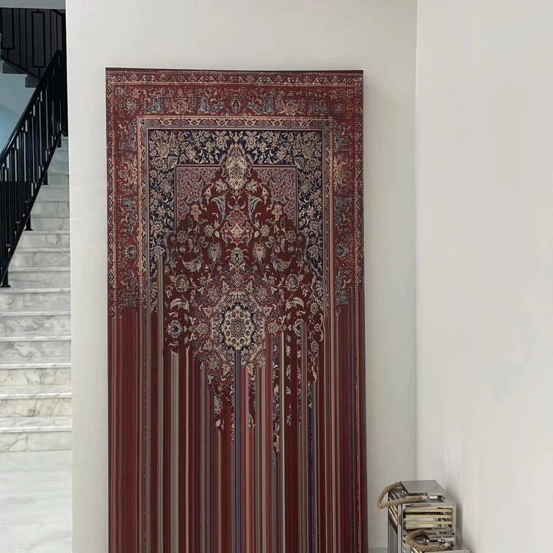 Persian carpet canvas art with amazing effect