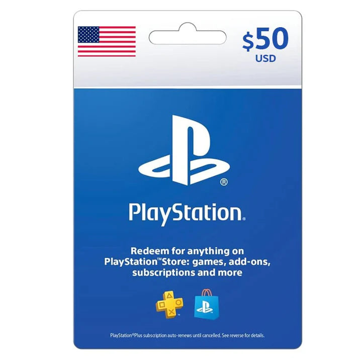 PlayStation E-Cards Sony - PlayStation Network Card -  $50 [US]