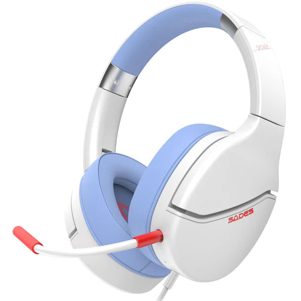 Sades Gaming Headset Spower SA-725 - White