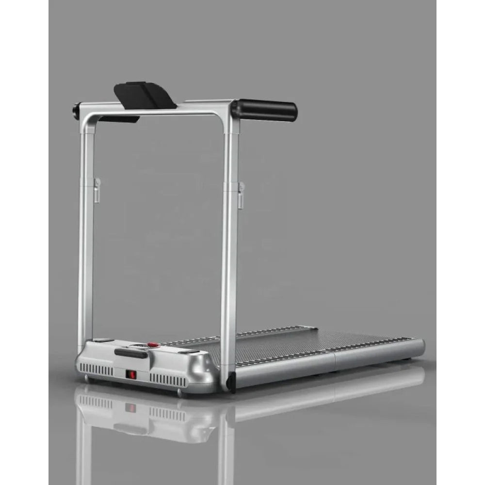 Foldable Walking Pad Treadmill for Home Fitness 120Kg Capacity - Silver