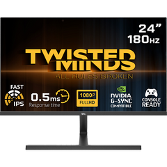 Twisted Minds 23.8" FHD, 180Hz, 0.5 ms, Fast IPS, HDR, HDMI 2.0 Gaming Monitor
