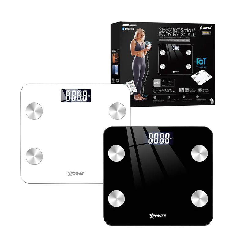 XPower SBS2 lOT Smart Body Scale White-4895246613345