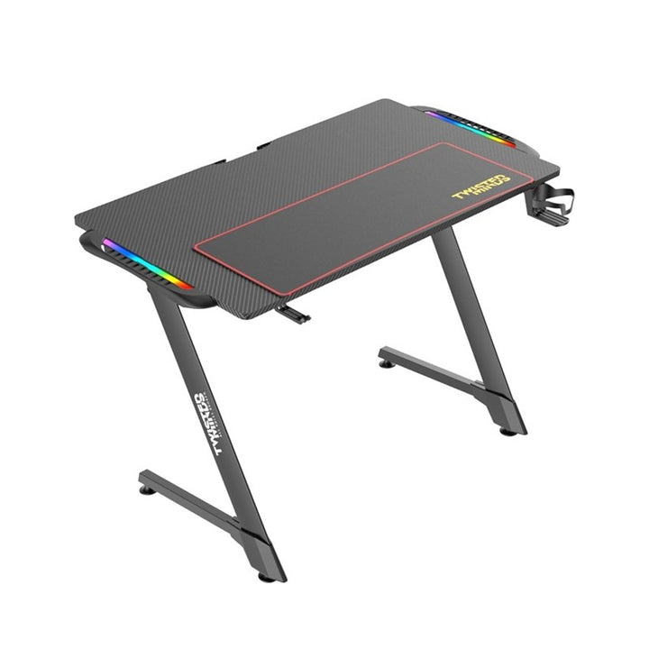 Twisted Minds Z Shaped RGB Gaming Desk  (Gaming Table) (110*60*75cm)