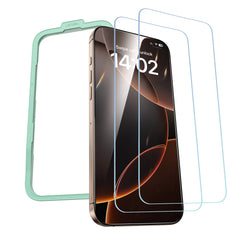 UGREEN HD Screen Protector with Installation Frame for iPhone 16 ProMax (2-Pack)