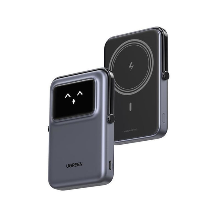 UGREEN Uno 10000mAh Magnetic Wireless 7.5W Power Bank 20W  Black