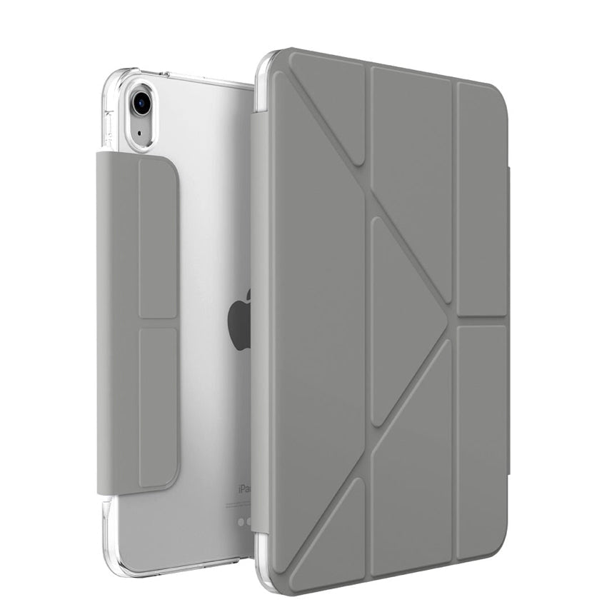 UNIQ CAMDEN NEW IPAD AIR 10.9 (2022/20) ANTIMICROBIAL - FOSSIL (GREY)