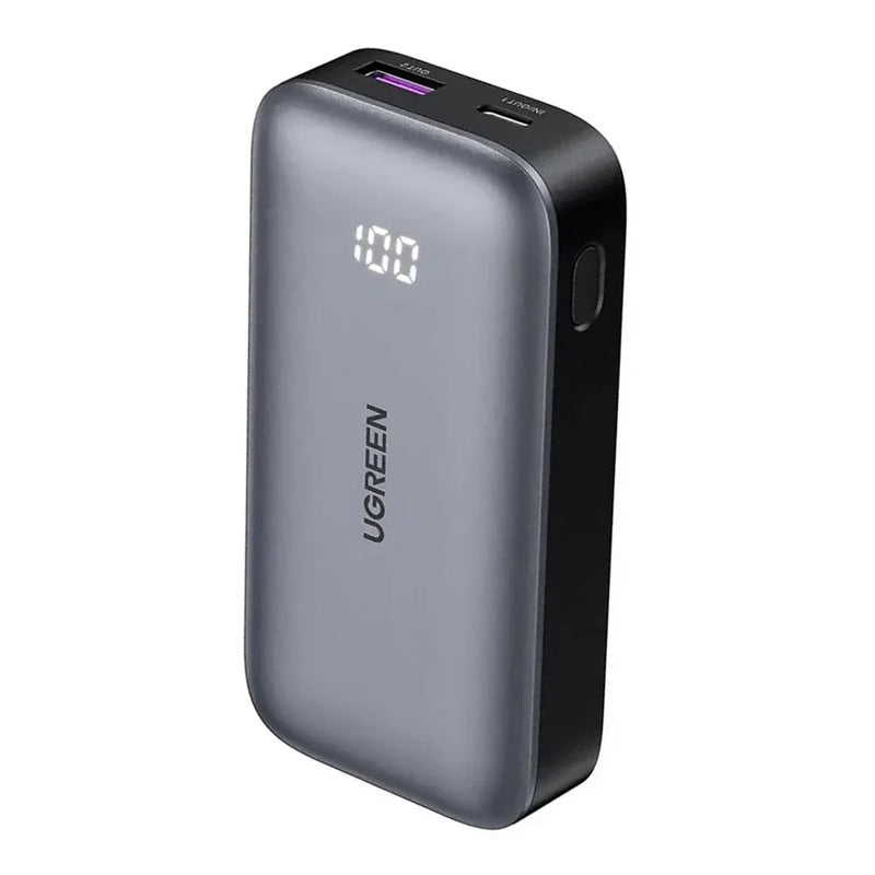 UGREEN 10000mAh PD-30WTwo-way Fast Charging Power Bank Black
