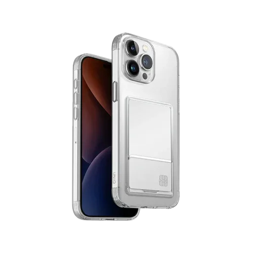 UNIQ HYBRID IPHONE 15 PRO MAX AIR FENDER ID - NUDE (TRANSPARENT)
