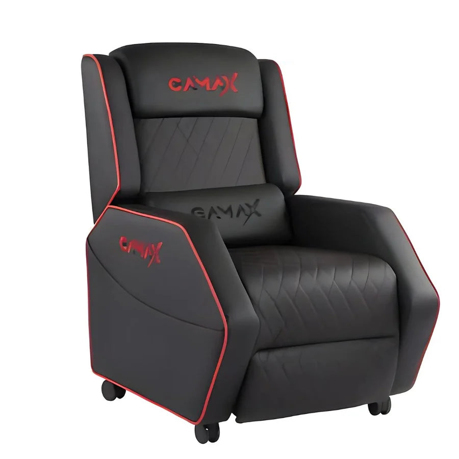 أريكة الألعاب Gamax XL باللونين الأسود والأحمر (التركيب غير متضمن)