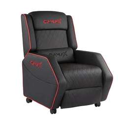 أريكة الألعاب Gamax XL باللونين الأسود والأحمر (التركيب غير متضمن)