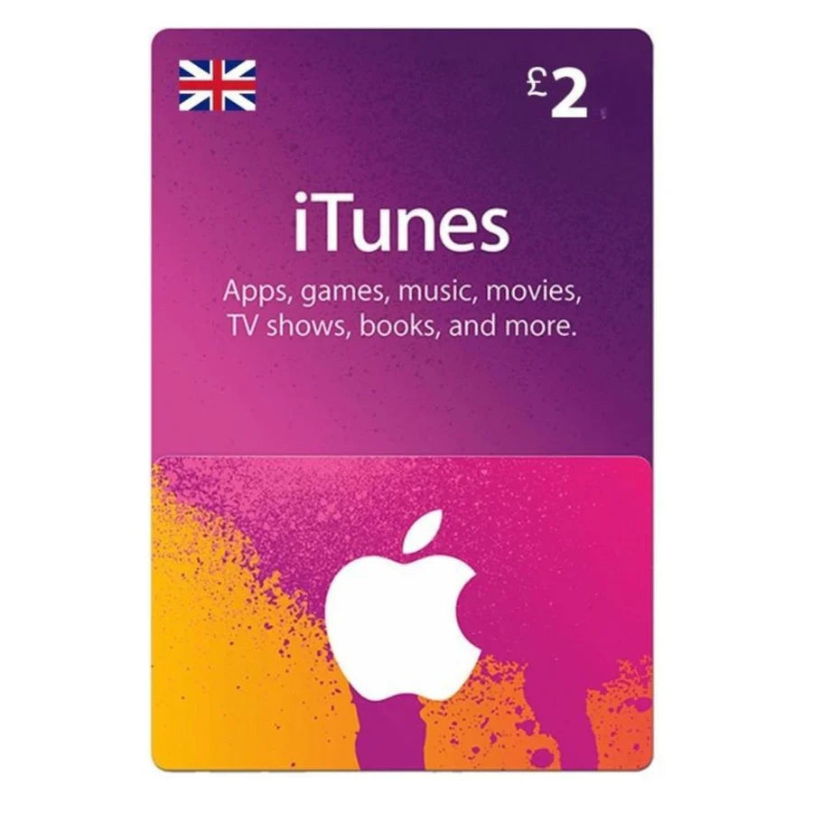 Apple Itunes E-Cards iTunes Gift Card - £2 [UK]