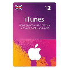 Apple Itunes E-Cards iTunes Gift Card - £2 [UK]