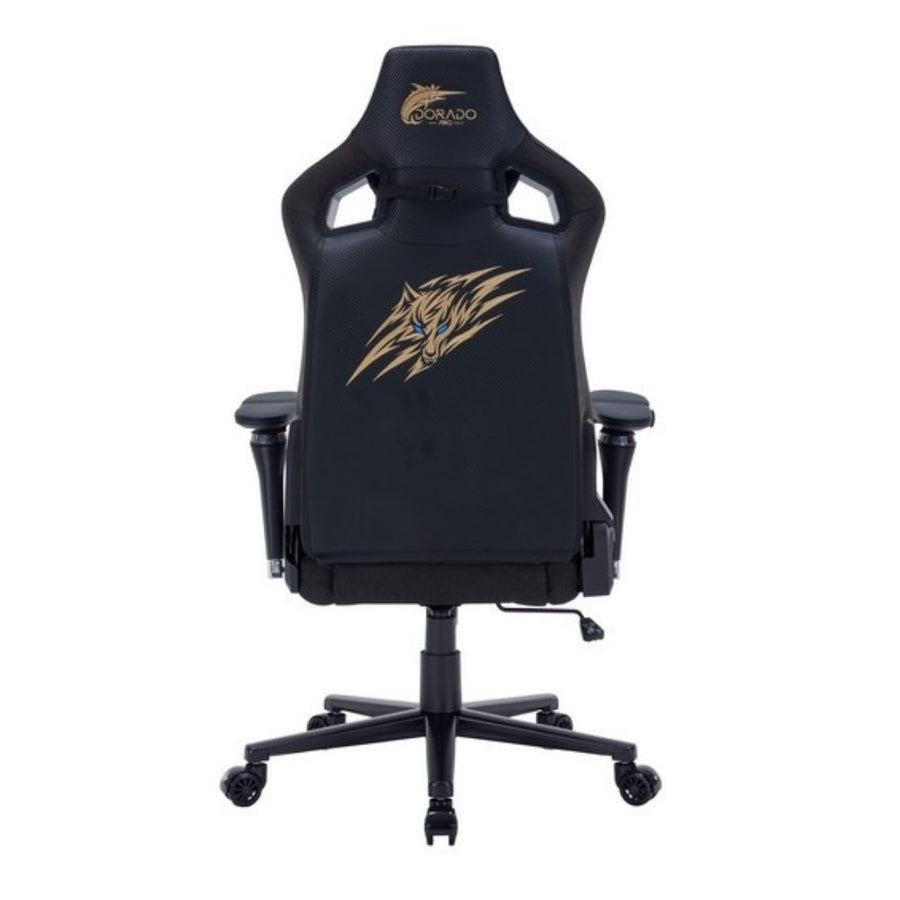 Sades Dorado PRO Gaming Chair With 6D Adjustable Armrests - Black (Installation Not Included)