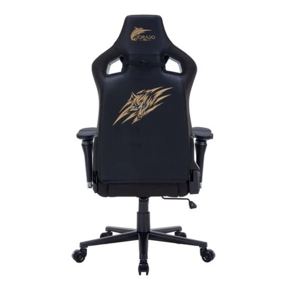 Sades Dorado PRO Gaming Chair With 6D Adjustable Armrests - Black